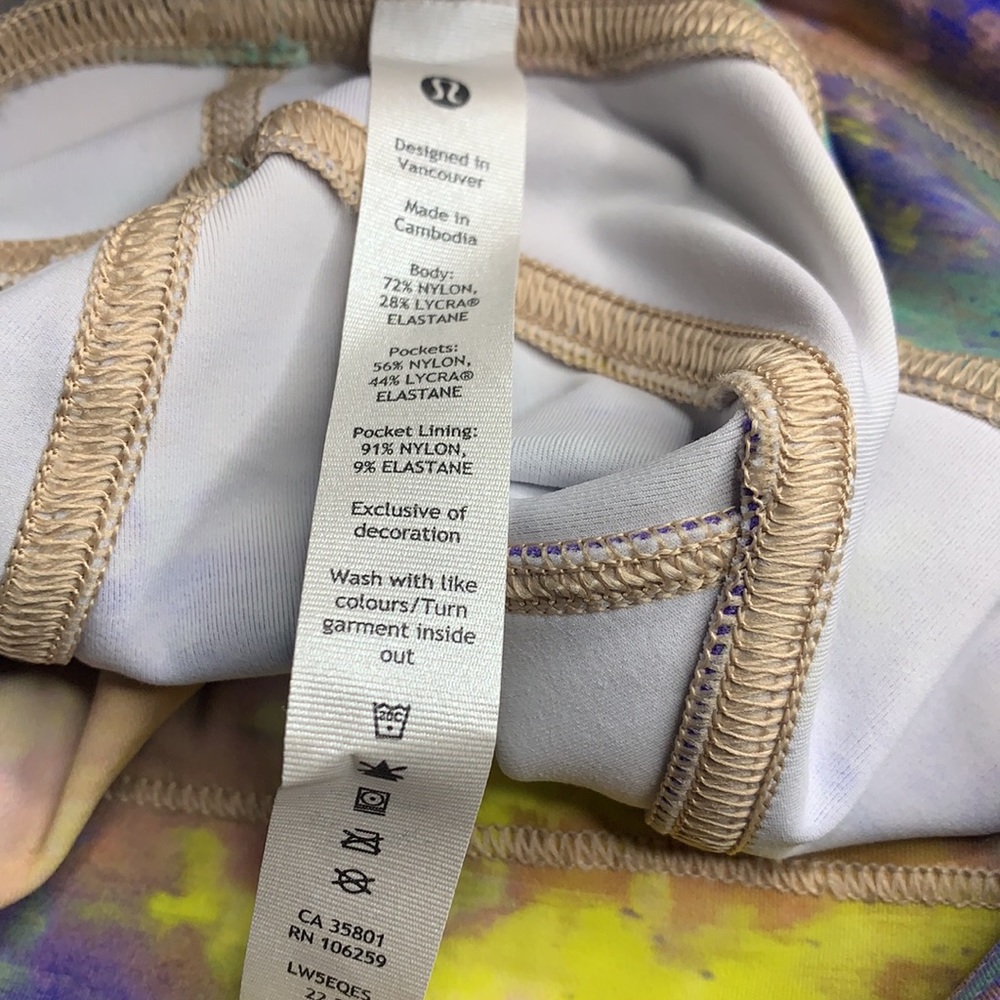 😍NWTs Lululemon Cargo Super-High-Rise Hiking Tight 25" - Picture 9 of 9